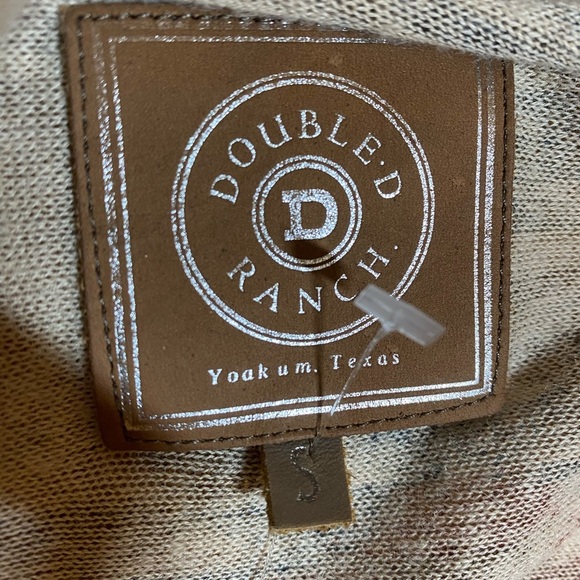 Double D Ranch Western Open Cardigan Wrap, Size Small - Picture 4 of 5